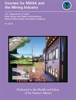 Courses for MSHA and the Mining Industry
