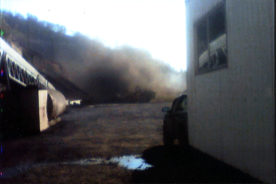 Photo of Dust at a Mine Site