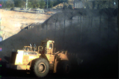 Photo of Dust at a Mine Site