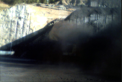 Photo of Dust at a Mine Site
