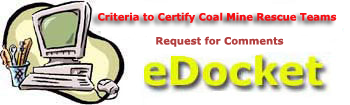 Criteria to Certify Coal Mine Rescue Teams
