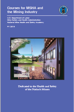 Courses for MSHA and the Mining Industry
